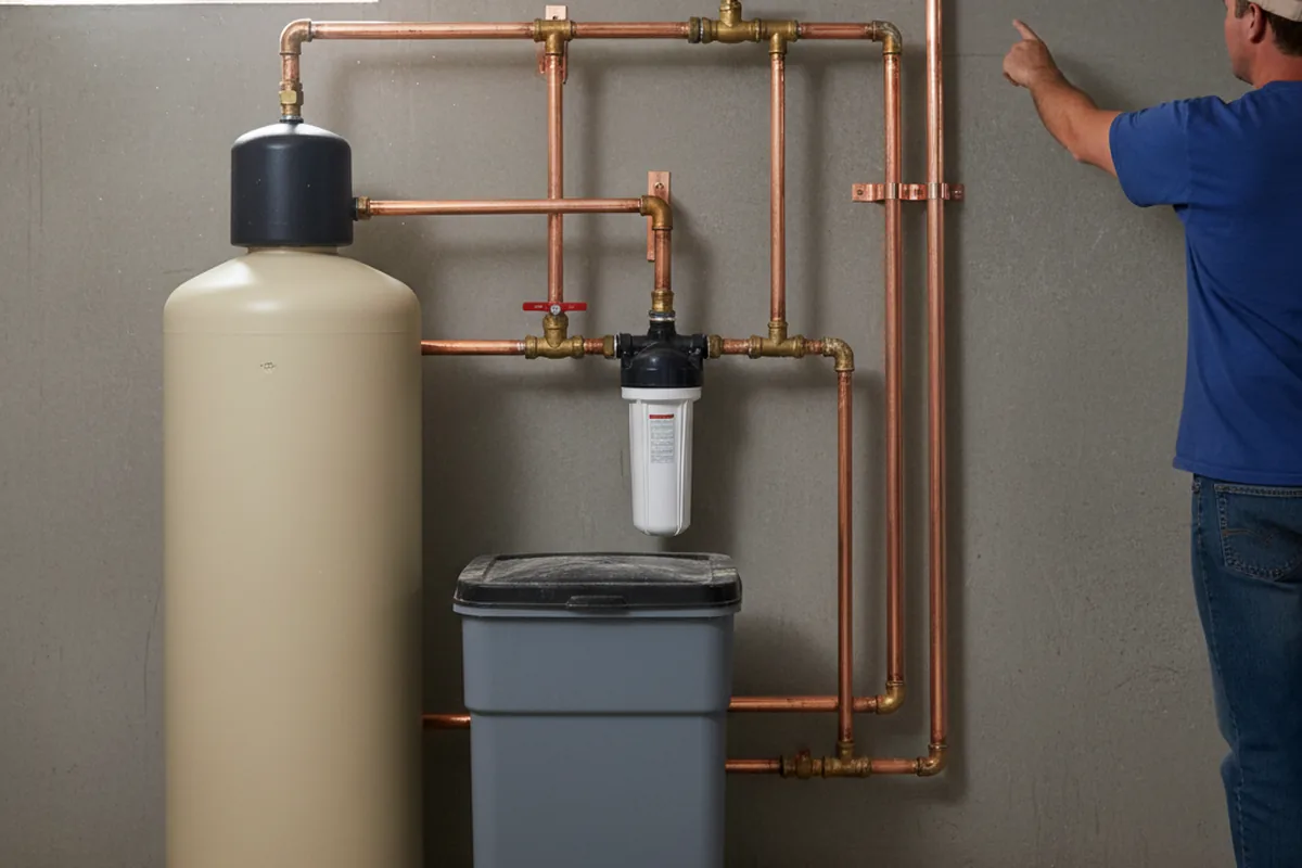 Whole-house water treatment system installed in Wellston